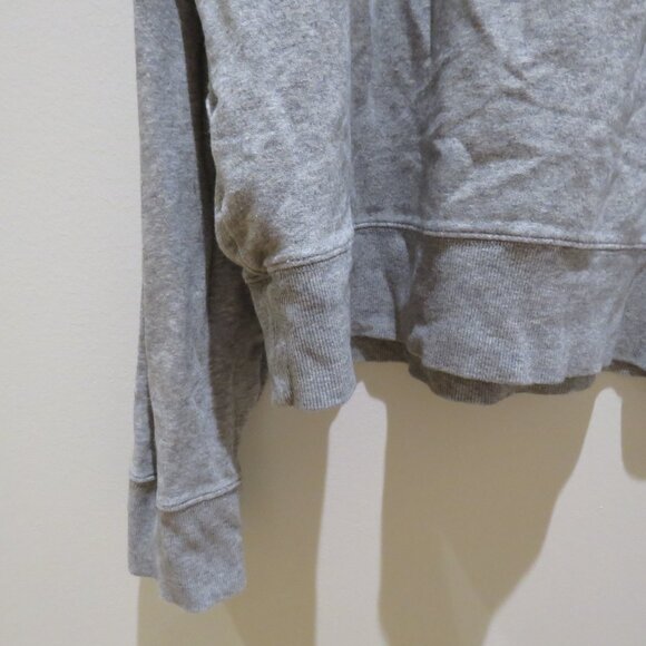 EVEREVE Heart Sweatshirt Sweater in Grey Blue Casual Lounge Comfy Oversized XL - Picture 9 of 11